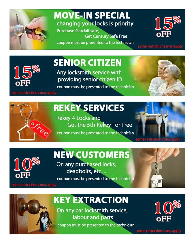 Jamaica Locksmith Service, Jamaica, NY 718-663-2727 - coupon20-set-five